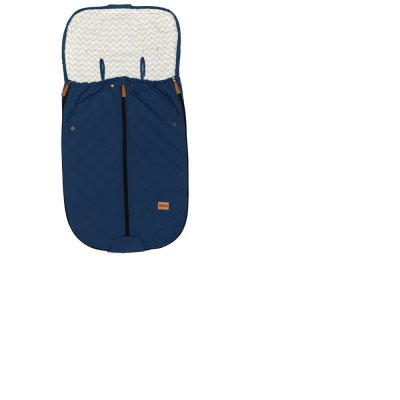 Chancelière légère poussette bleu