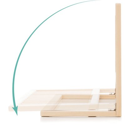 Barrière de lit en bois 45x140 cm lilly naturel