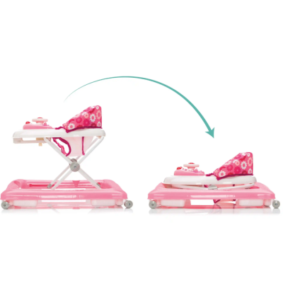 Trotteur bébé rose