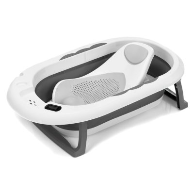 Transat de bain gris