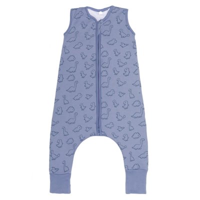Gigoteuse à pieds sans manches et chaussettes antidérapantes - 80 cm - bleu dinosaure - tog 2.5