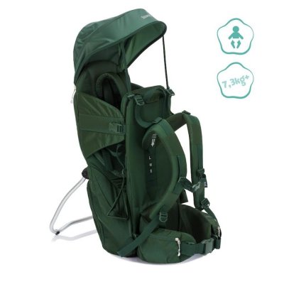 Porte-bébé de randonnée vert