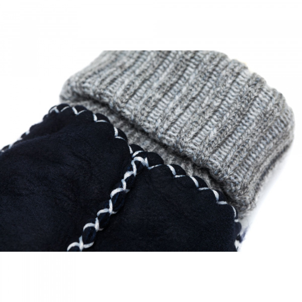 Les moufles en peau d'agneau gr. i vert Fillikid