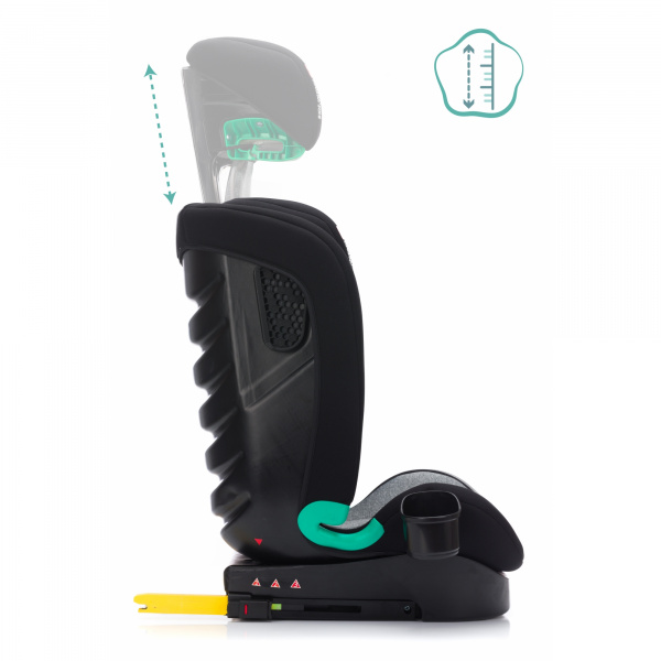 Siège auto isofix i-size elli pro 100-150 cm grey Fillikid