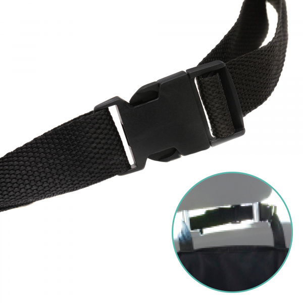 Organisateur de voyage noir pour siège auto Fillikid