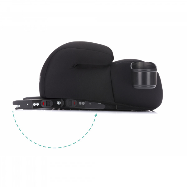 Rehausseur voiture isofix i-size black Fillikid