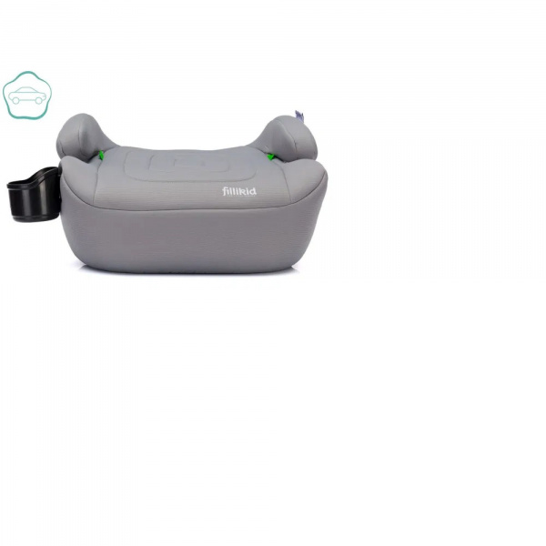 Rehausseur de siège flip deluxe auto gris Fillikid