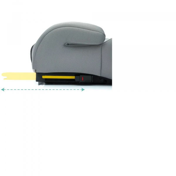 Rehausseur de siège flip deluxe auto gris Fillikid