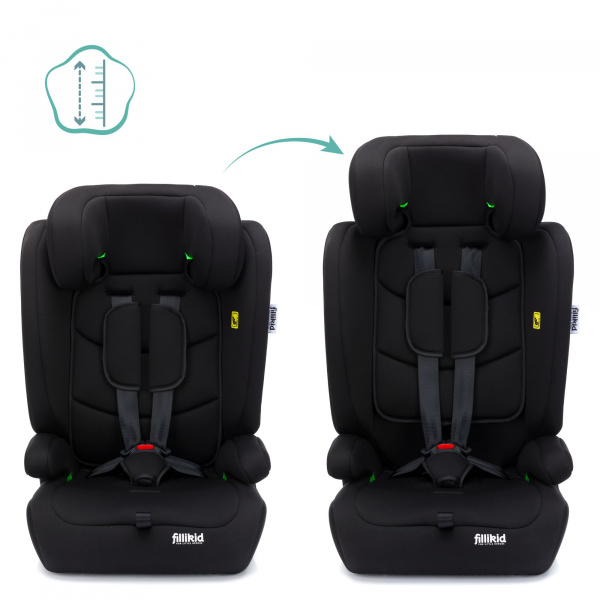 Siège auto olli noir Fillikid