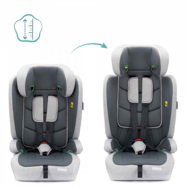 Siège auto olli gris Fillikid