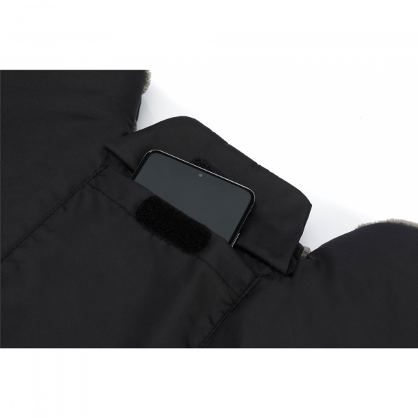 Moufles poussette kalix black Fillikid