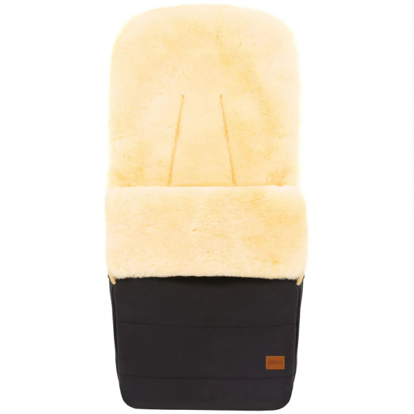 Chancelière hiver agneau - cosy reflect black Fillikid