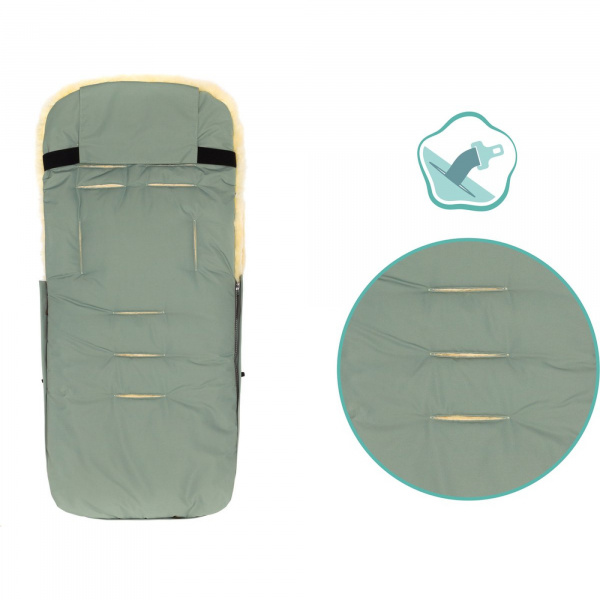 Chancelière hiver agneau - cosy sage Fillikid