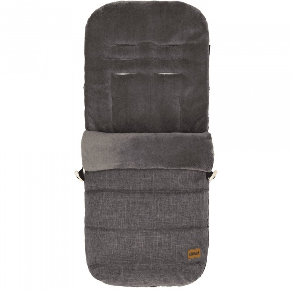 Chancelière poussette universelle lanin gris chiné Fillikid