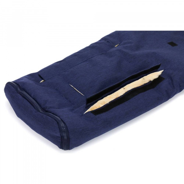 Chancelière pamir fourrure véritable noir Fillikid