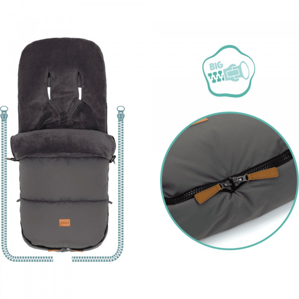 Chancelière hiver kinley - grey Fillikid