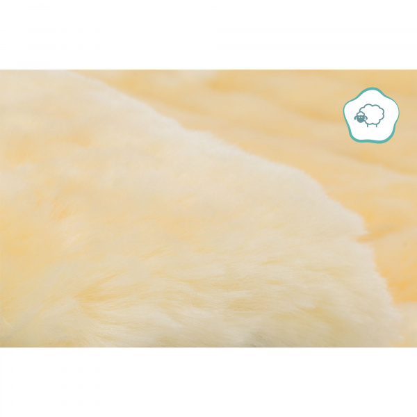 Chancelière winter footmuff - makalu lambskin black Fillikid