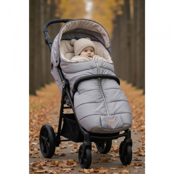 Chancelière hiver eco - silver Fillikid