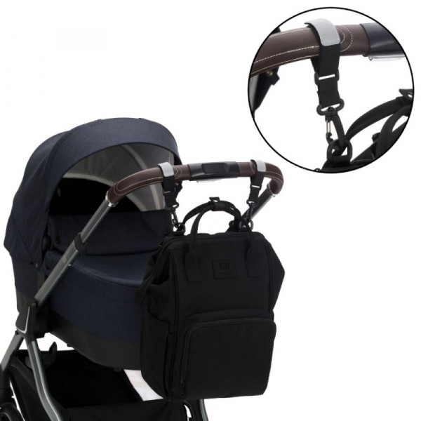 Sac à langer barcelona noir Fillikid