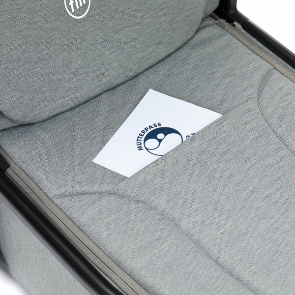 Le set de poussette baby stroller 2 in 1 cougar gris Fillikid