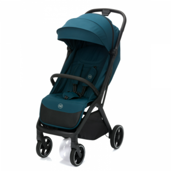 Poussette cooper turquoise/noir Fillikid
