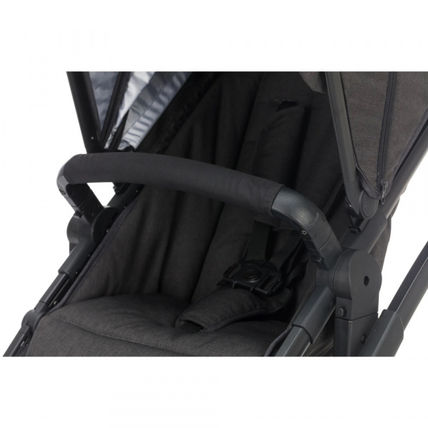 Poussette trio combinée 3en1 jaguar mélange gris foncé Fillikid