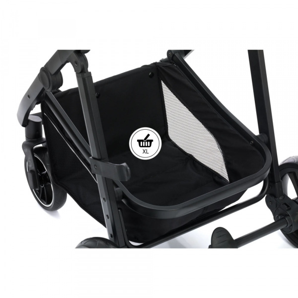 Poussette trio combinée 3en1 jaguar mélange vert Fillikid