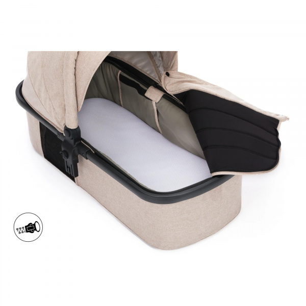 Poussette trio combinée 3en1 jaguar mélange naturel Fillikid