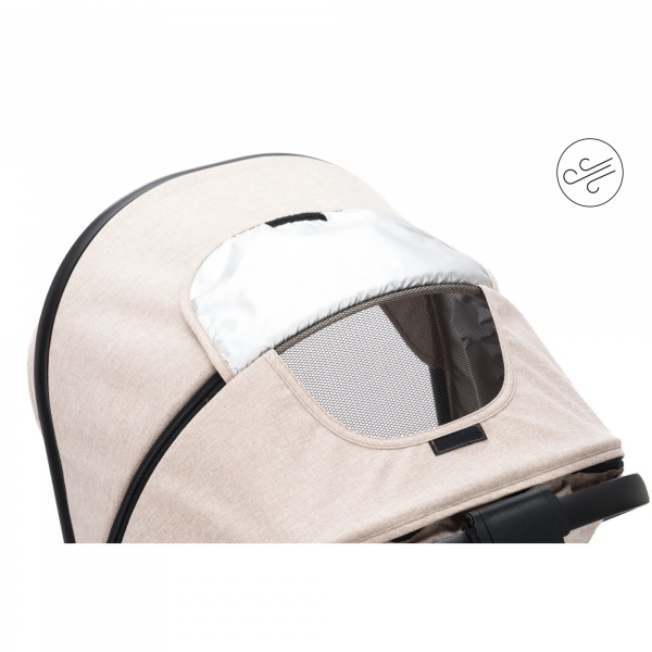 Poussette trio combinée 3en1 jaguar mélange naturel Fillikid