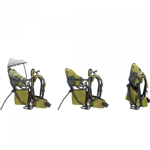 Porte-bébé dorsal randonnée olive Fillikid