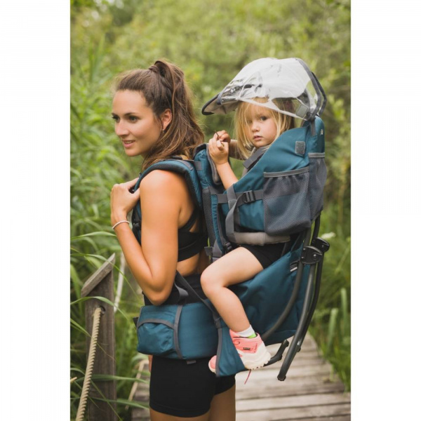 Porte-bébé dorsal randonnée explorer grey Fillikid