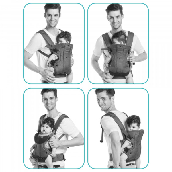 Porte-bébé frontal walk beige Fillikid