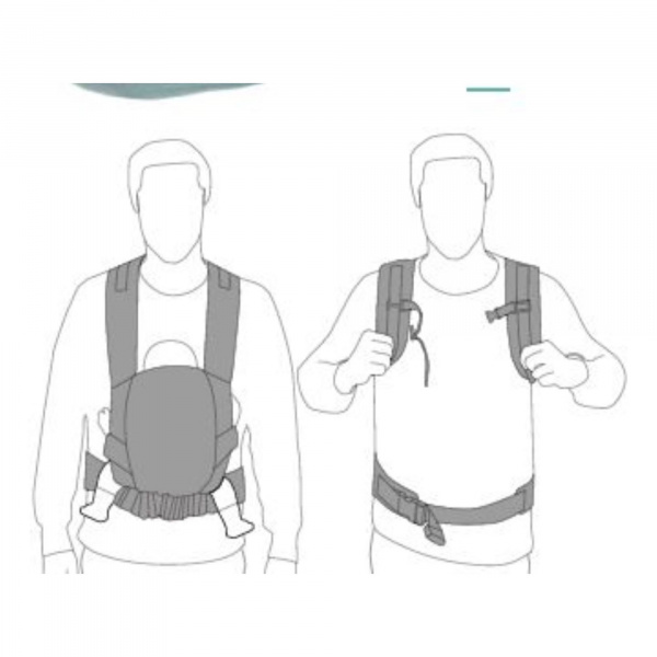 Porte-bébé frontal beige Fillikid