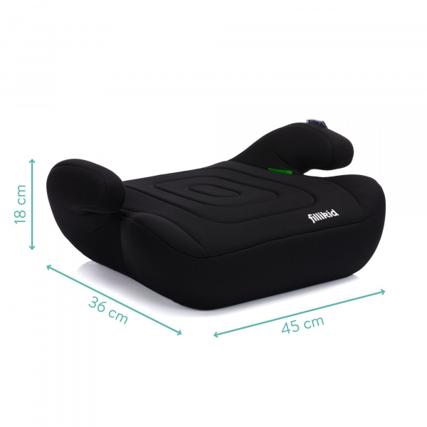 Rehausseur de siège basic noir Fillikid