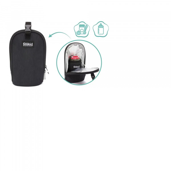 Chauffe-biberon gris clair Fillikid