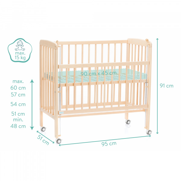 Lit cododo en bois nino nature Fillikid