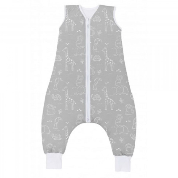 Gigoteuse à jambes 80 cm safari gris Fillikid