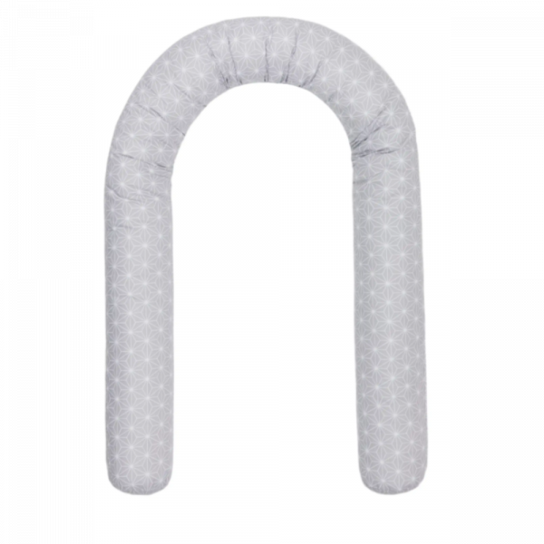 Tour de lit luxe 190 cm gris Fillikid