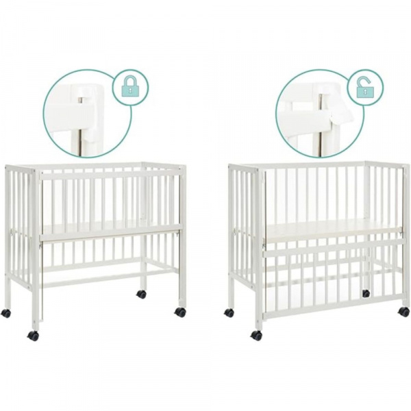 Lit bébé cododo cocon blanc Fillikid