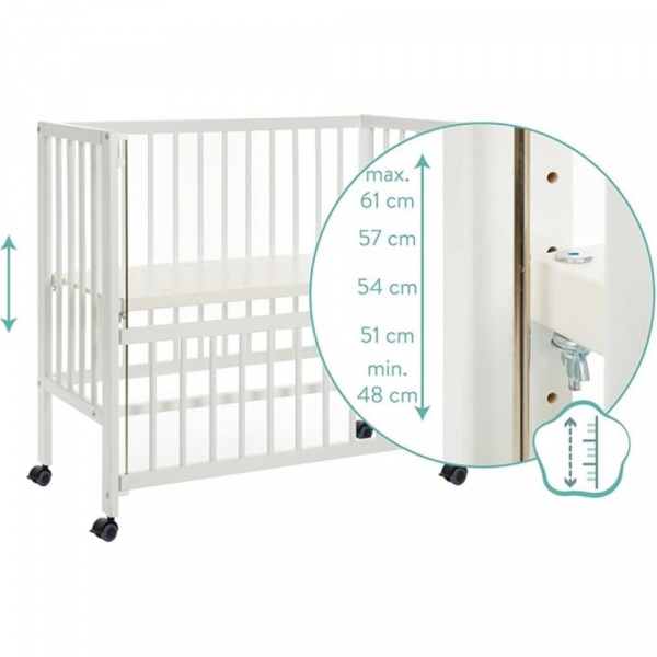 Lit bébé cododo cocon blanc Fillikid