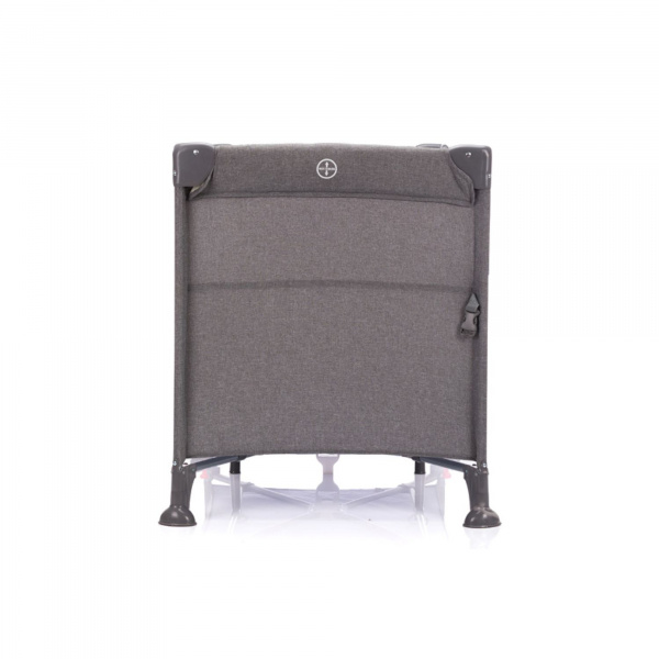 Lit parapluie avec roulettes porto gris Fillikid