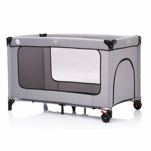 Lit parapluie madrid - gris Fillikid