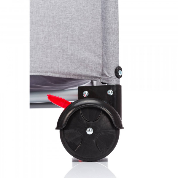 Lit parapluie madrid - gris Fillikid