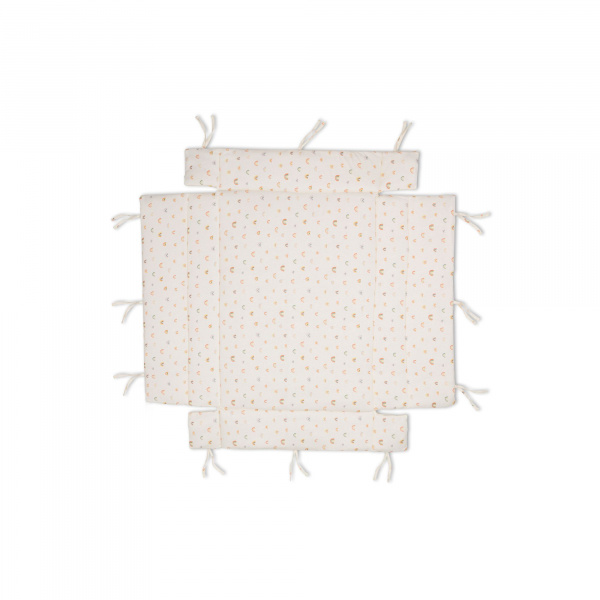 Tapis de parc jersey rainbows beige Fillikid