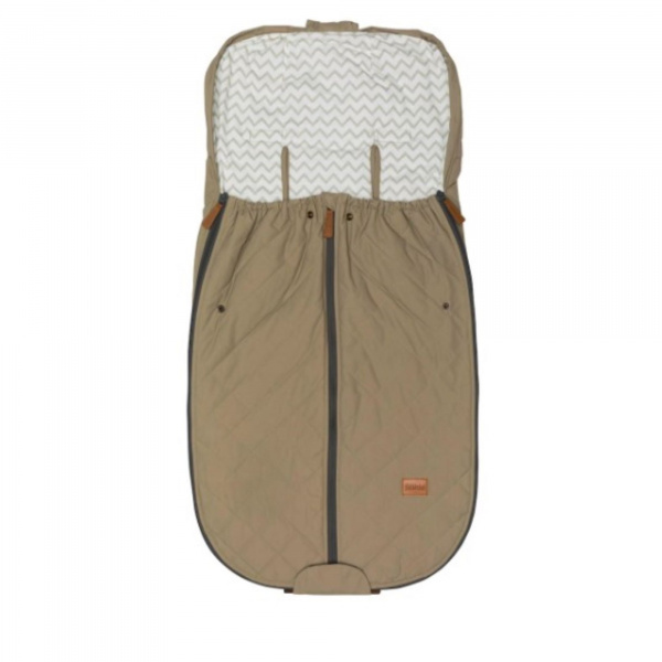 Chancelière légère poussette taupe Fillikid