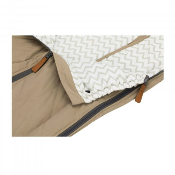 Chancelière légère poussette taupe Fillikid