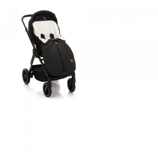 Chancelière légère poussette noir Fillikid