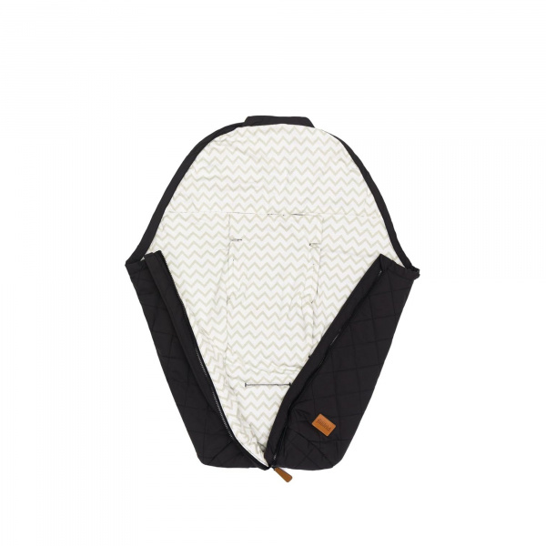 Chancelière mi-saison pour poussette noir Fillikid