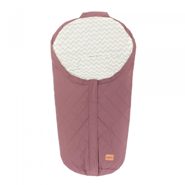 Chancelière mi-saison pour poussette rose Fillikid