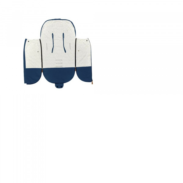 Chancelière légère poussette bleu Fillikid